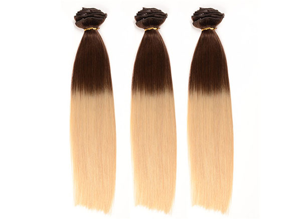 Processed Human Hair Extensions